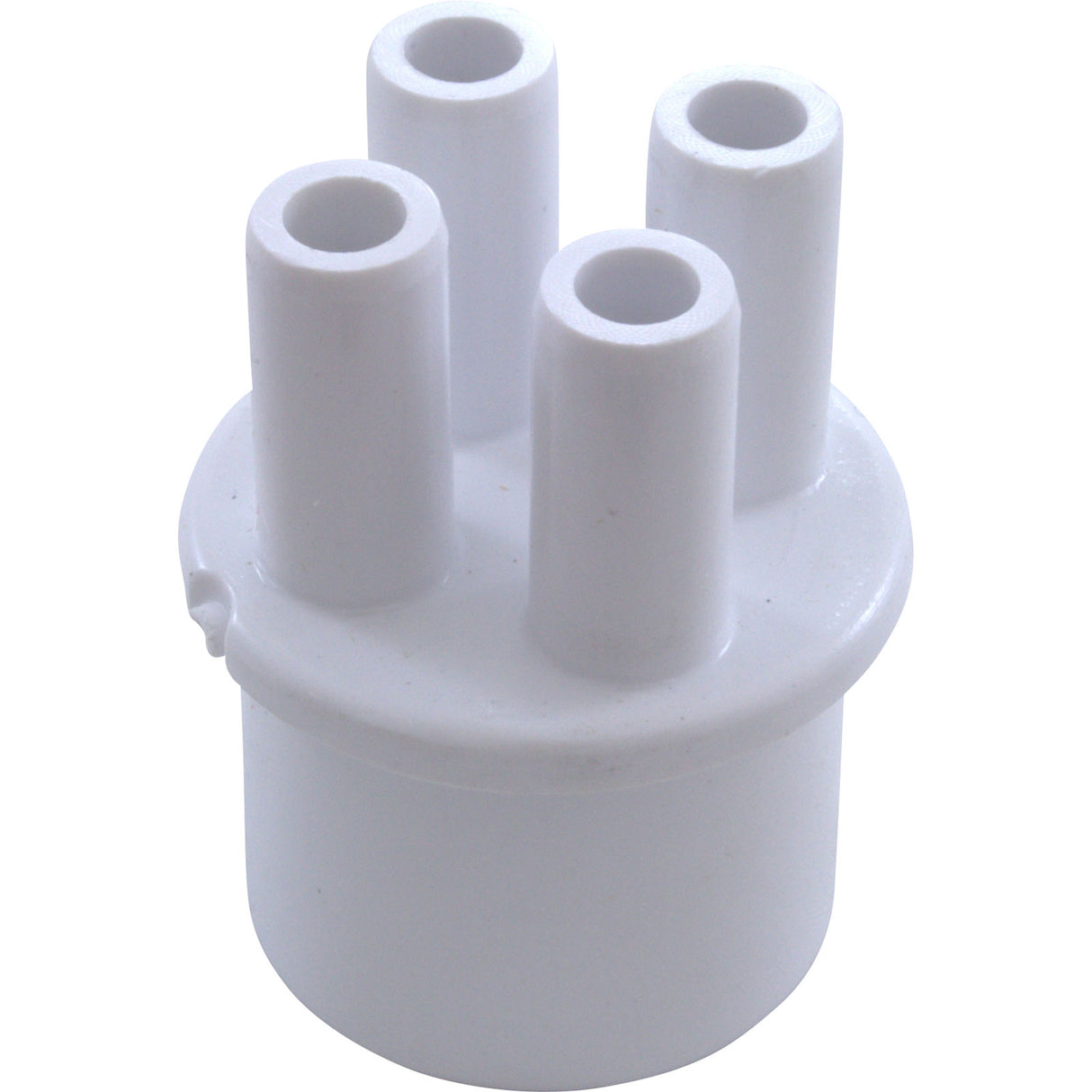 Manifold, 3/8" Smooth Barb, 4 Port, Transition, 1" Spigot : 672-4030