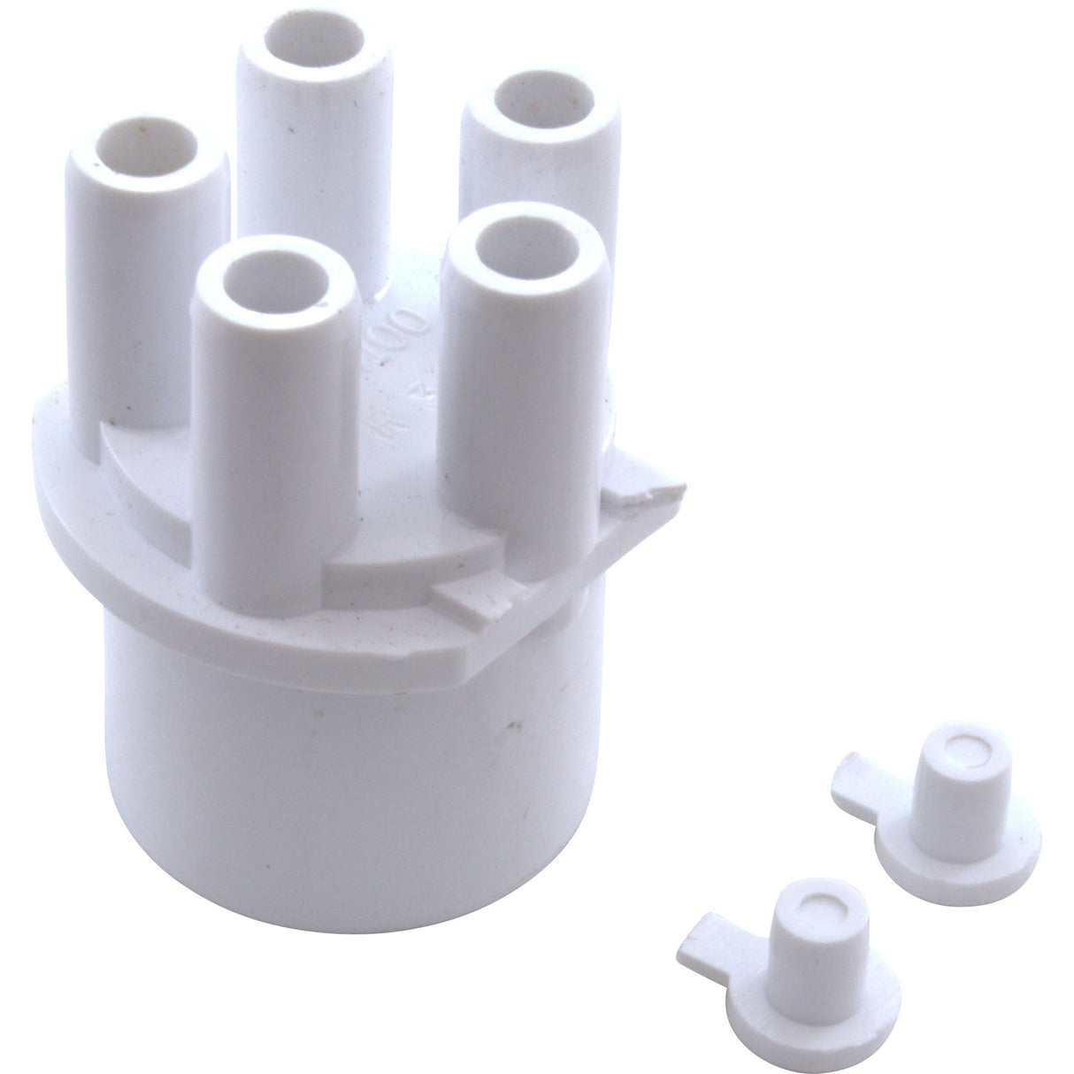 Manifold, 3/8" Smooth Barb, 5 Port, Transition, 1" Spigot : 672-4100