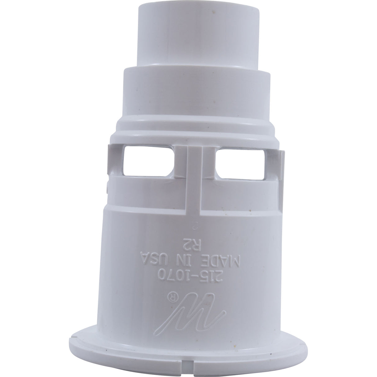Wall Fitting, Waterway Poly Gunite, White : 215-1070