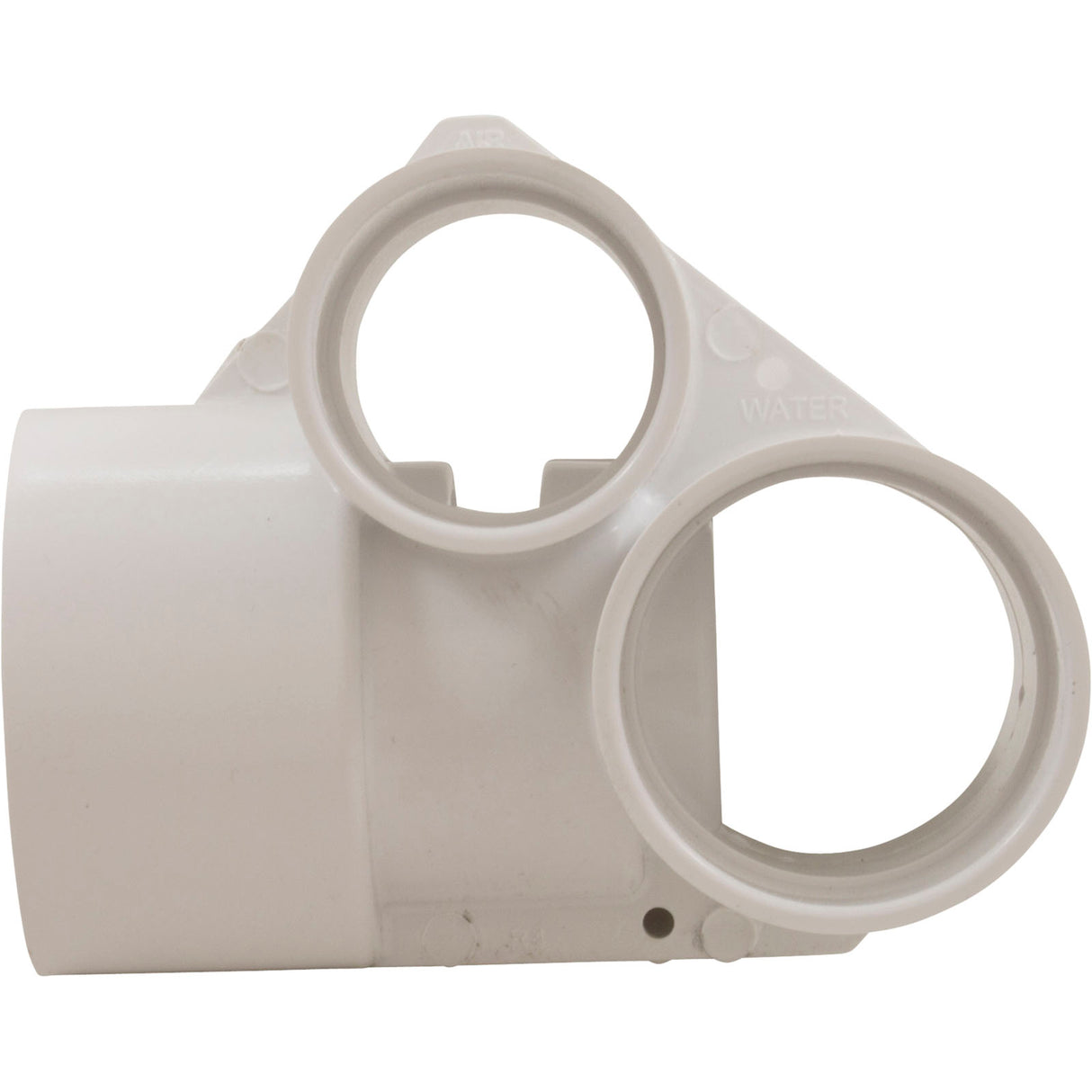 Jet Body Assy, WW Poly Strm Gunite, a1-1/2"s, w2"s, Tee, Wht, Thd : 229-1110
