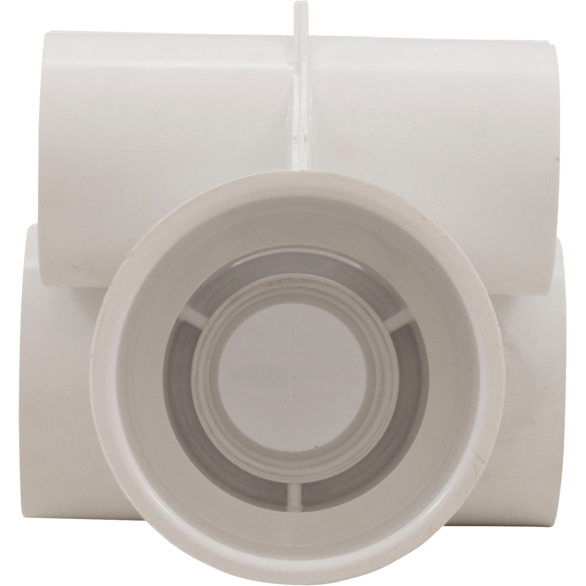 Jet Body Assy, WW Poly Strm Gunite, a1-1/2"s, w2"s, Tee, Wht, Thd : 229-1110