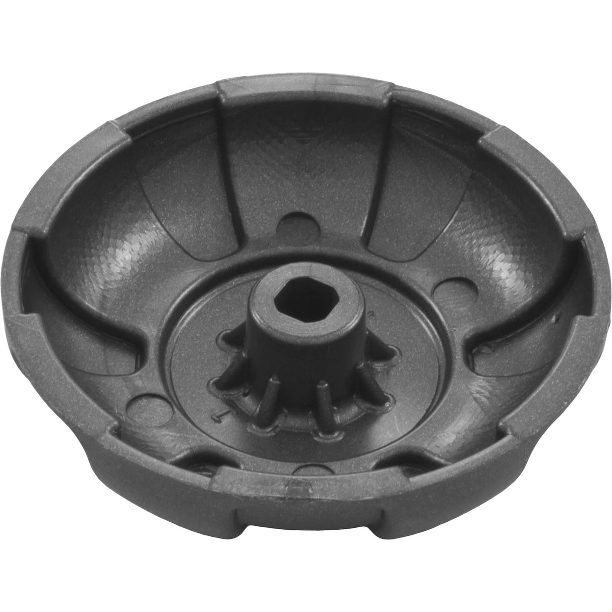 Knob, WW 1" Top Access Air Control, 6 Spoke, DSG : 662-3619-DSG