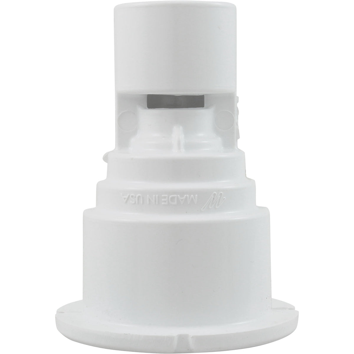 Wall Fitting, WW Poly Storm Gunite, Built-In, Wht, Thread-In : 215-1390