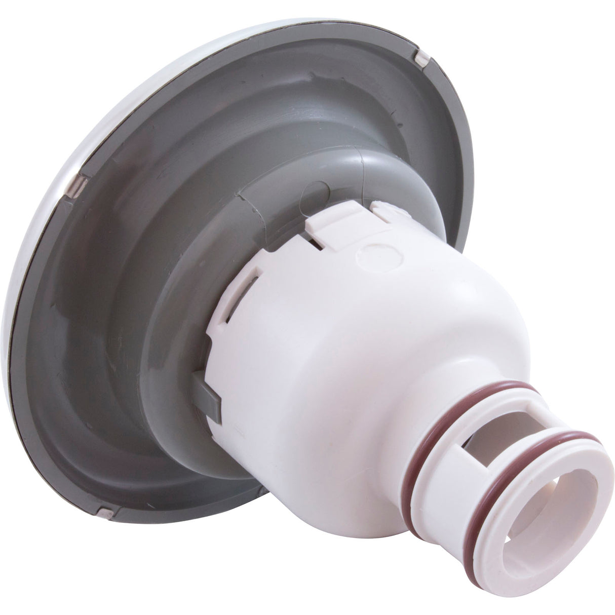 Jet Intl, WW Whirlpool, 5"fd, Dir, Smth, SS/Gry, Non-Adjustable : 212-2037S