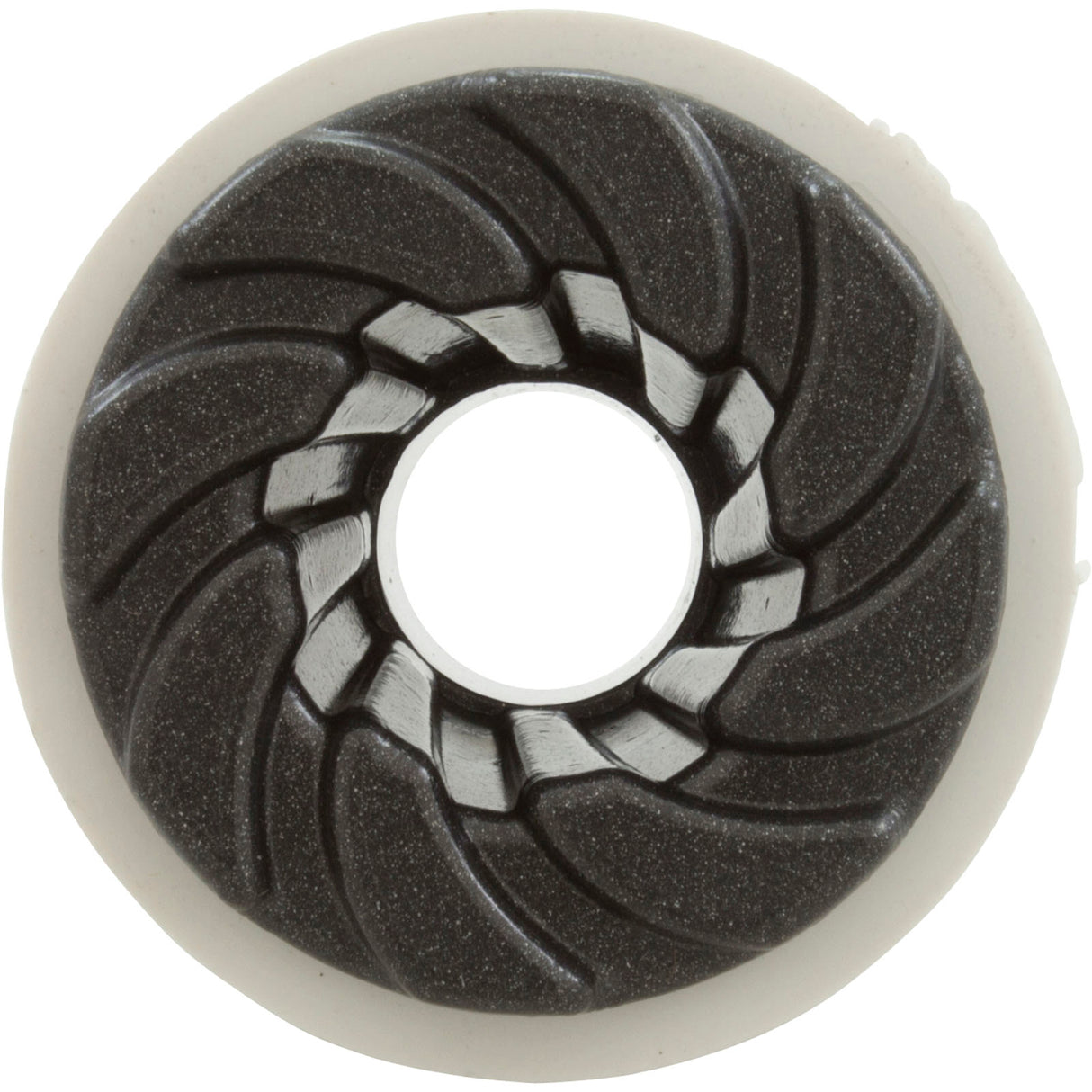 Bulkhead Fitting, Waterway, 3/4"b, Swirl, Dark Gray : 212-1839G-DSG