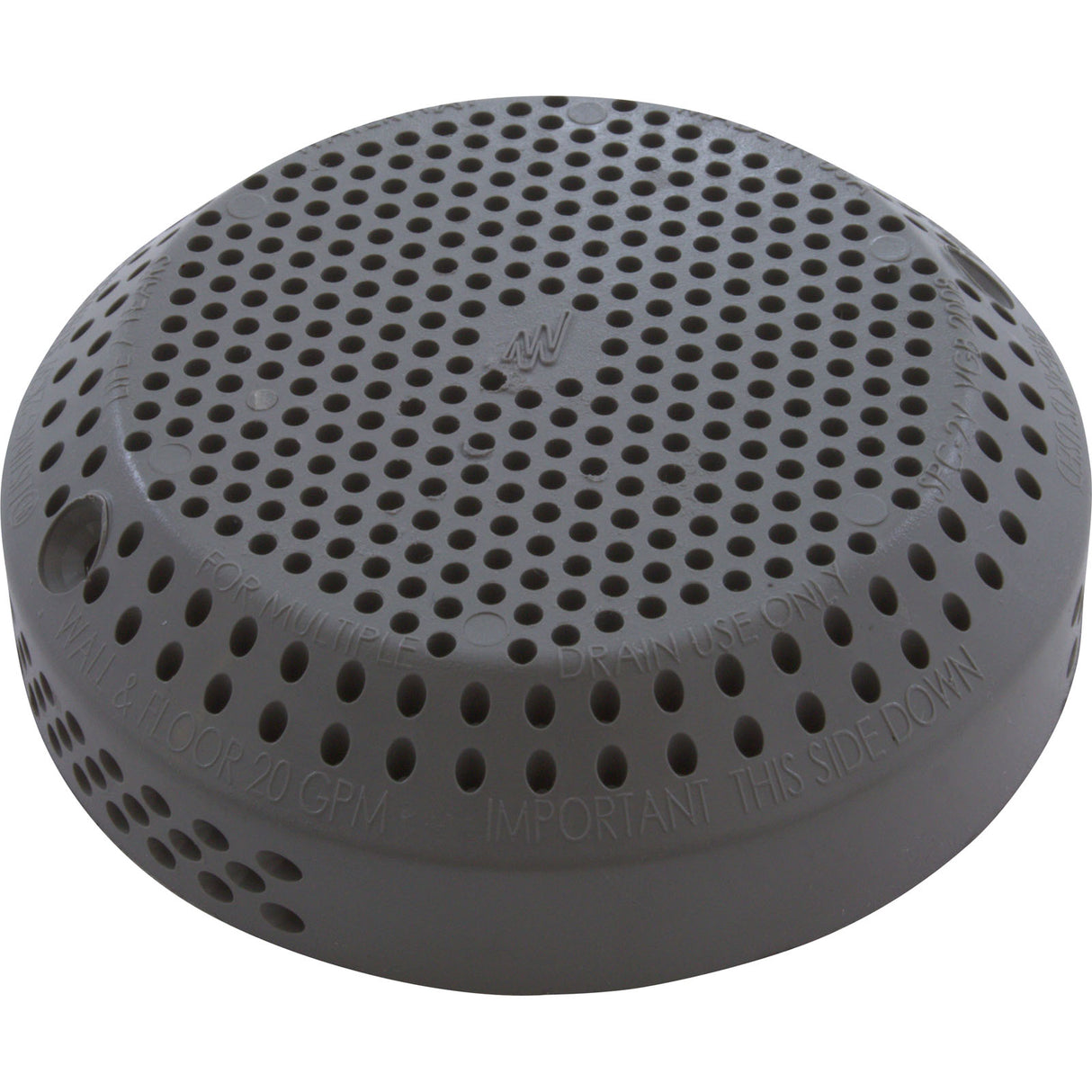 Suction Cover, Waterway 3-1/2" Hi-Flow, Gray : 642-3257 V