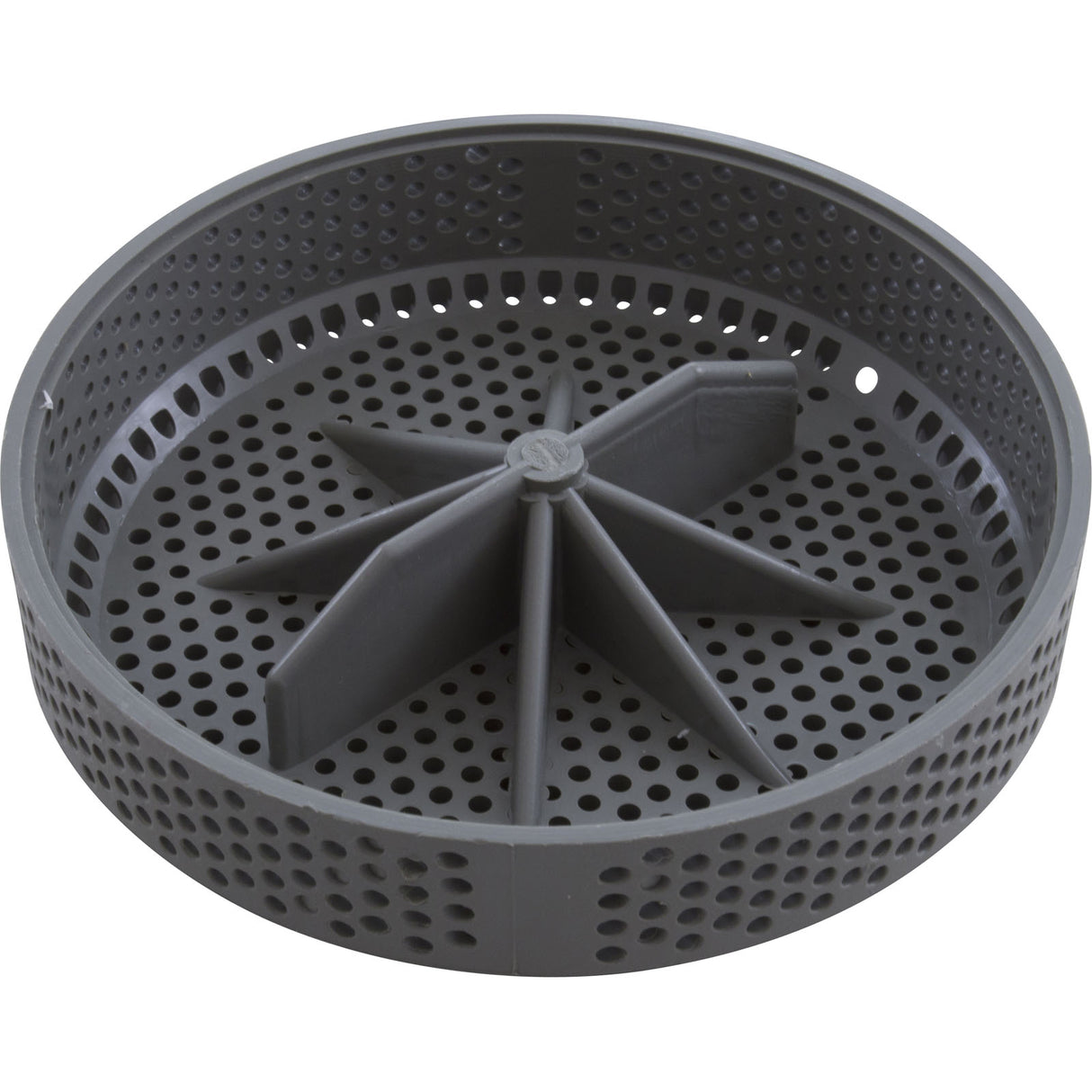 Suction Cover, Waterway 5" Super Hi-Flow, Gray, W/O Screws : 642-3637 V