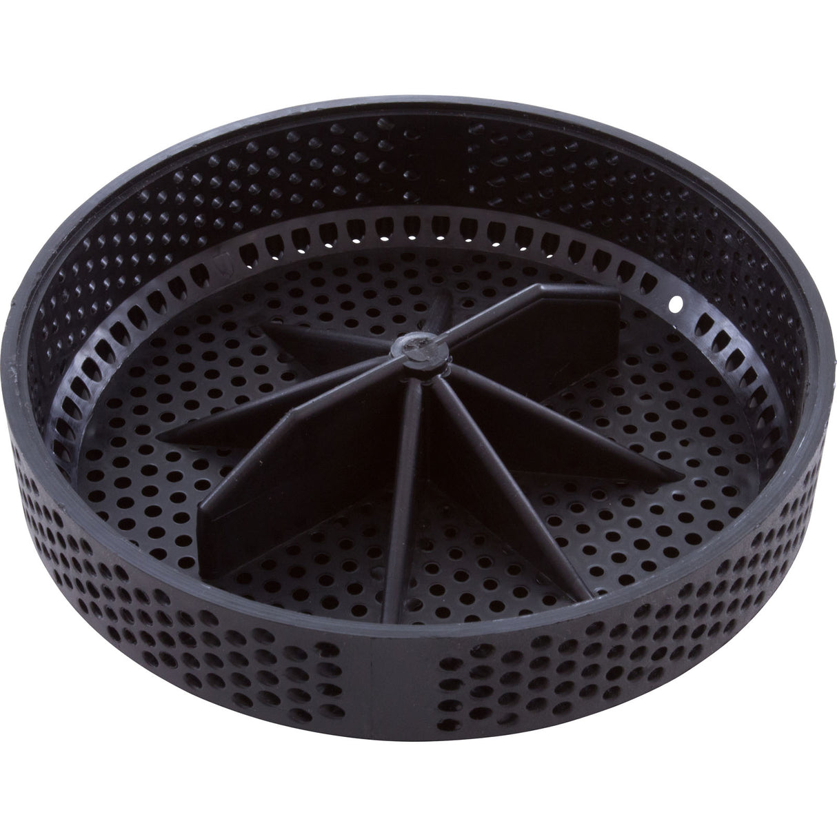 Suction Cover, Waterway 5" Super Hi-Flow, Black, W/O Screws : 642-3631 V - Waterway Plastics - 8.06105E+11 - PartsForSpas.com
