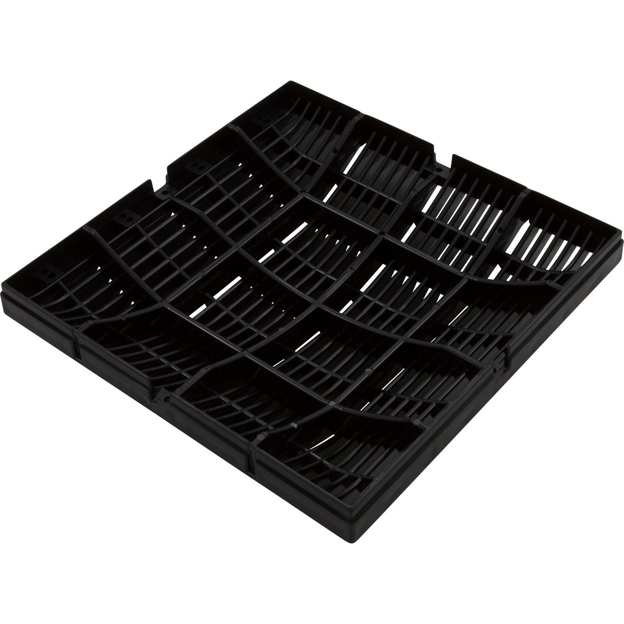 Main Drain Grate, Waterway 12" x 12" Square, VGB, Black : 642-4721 V