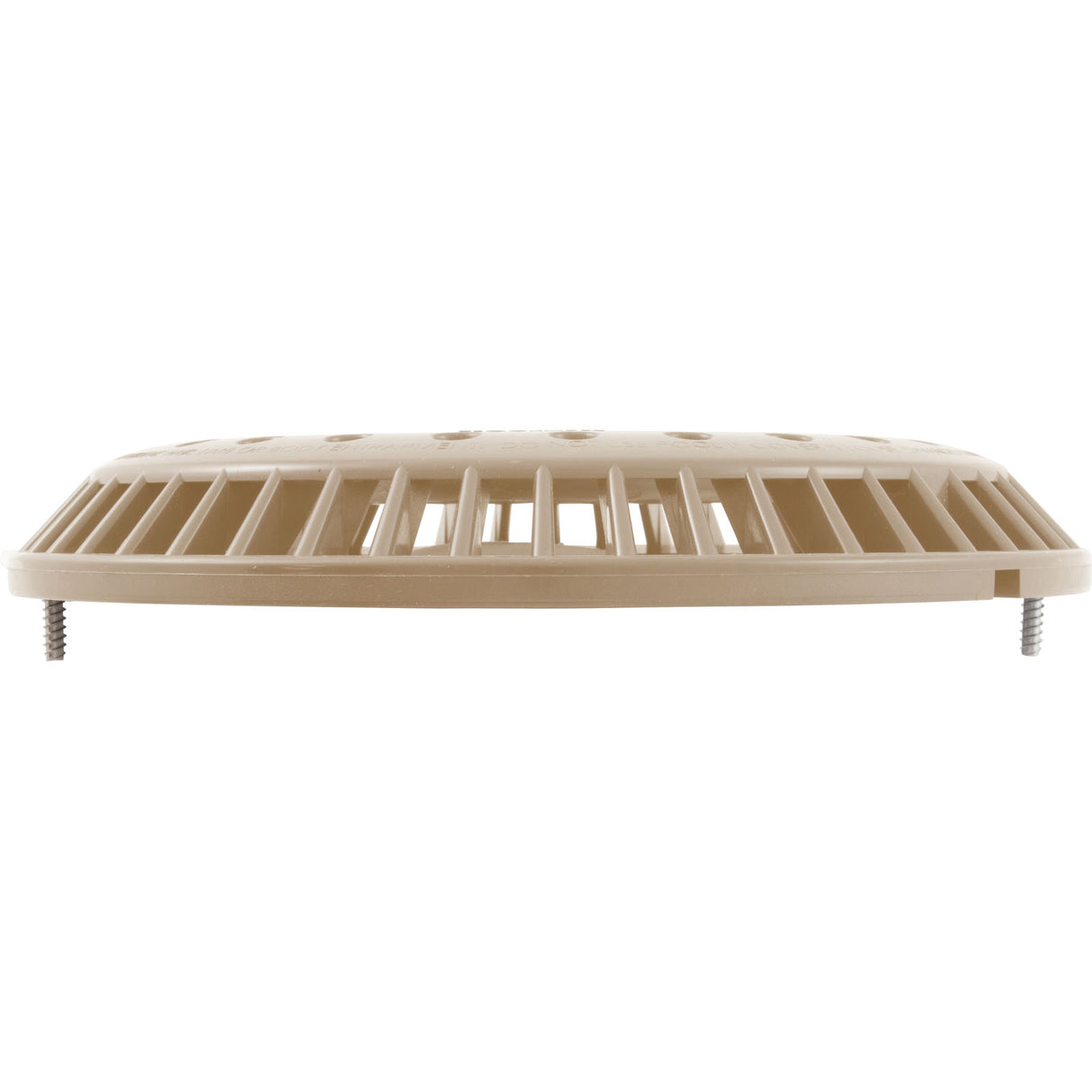 Main Drain Grate, WW Anti-Vortex, 8" Round, w/ Screws, Beige : 642-2159-BEI V