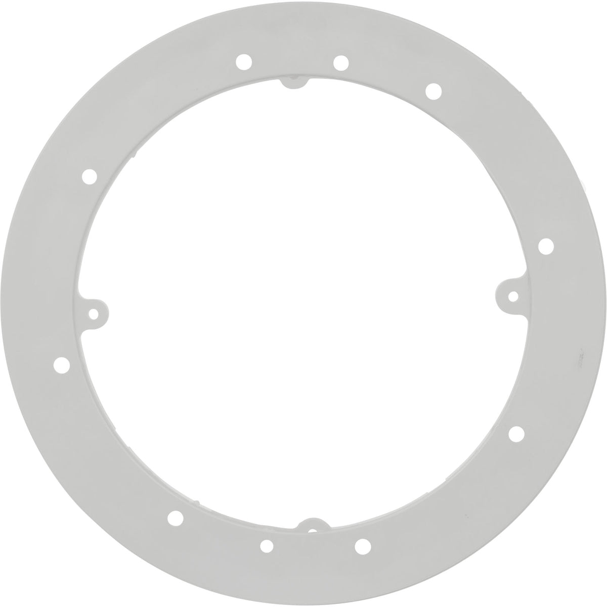 Mounting Plate, Waterway Main Drain Vinyl, 8" Round, White : 642-2090