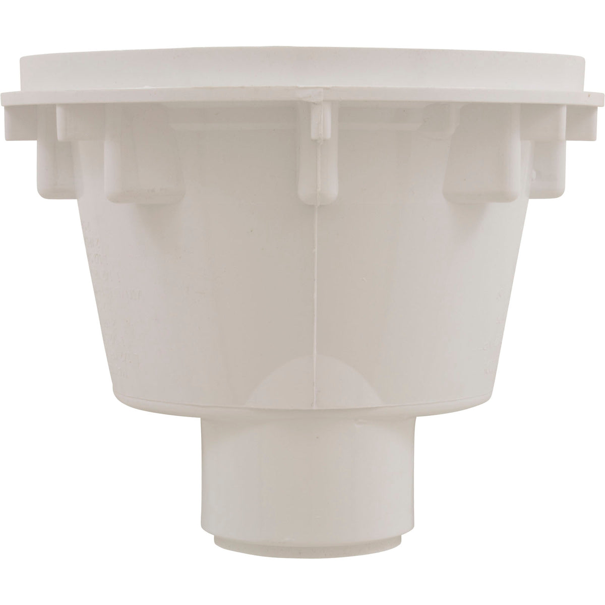 Sump Body, Waterway Main Drain Gunite, 8" Round, 2" Slip : 672-2510 - Waterway Plastics - 8.06106E+11 - PartsForSpas.com