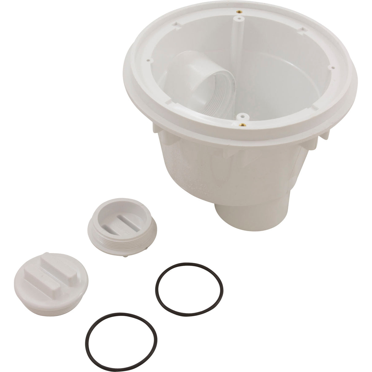 Sump Body, Waterway Main Drain Gunite, 8" Round, 2" Slip : 672-2510
