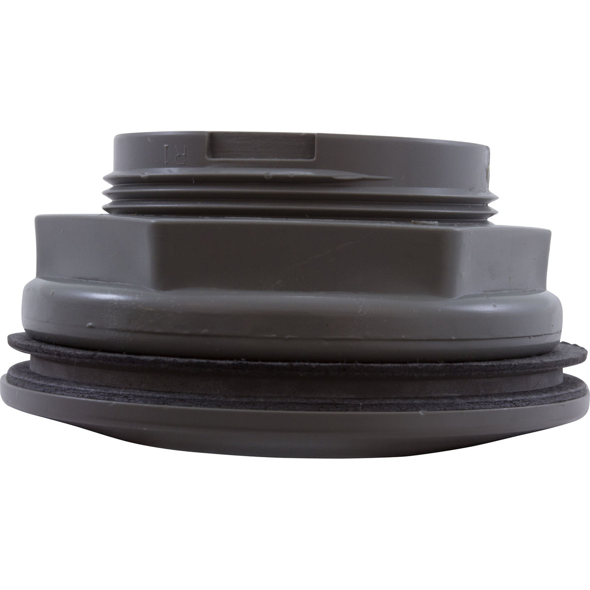 Wall Fitting, WW, 2-3/8"hs, 1-1/2"fpt, 3-1/2"fd, Gray : 400-9177B
