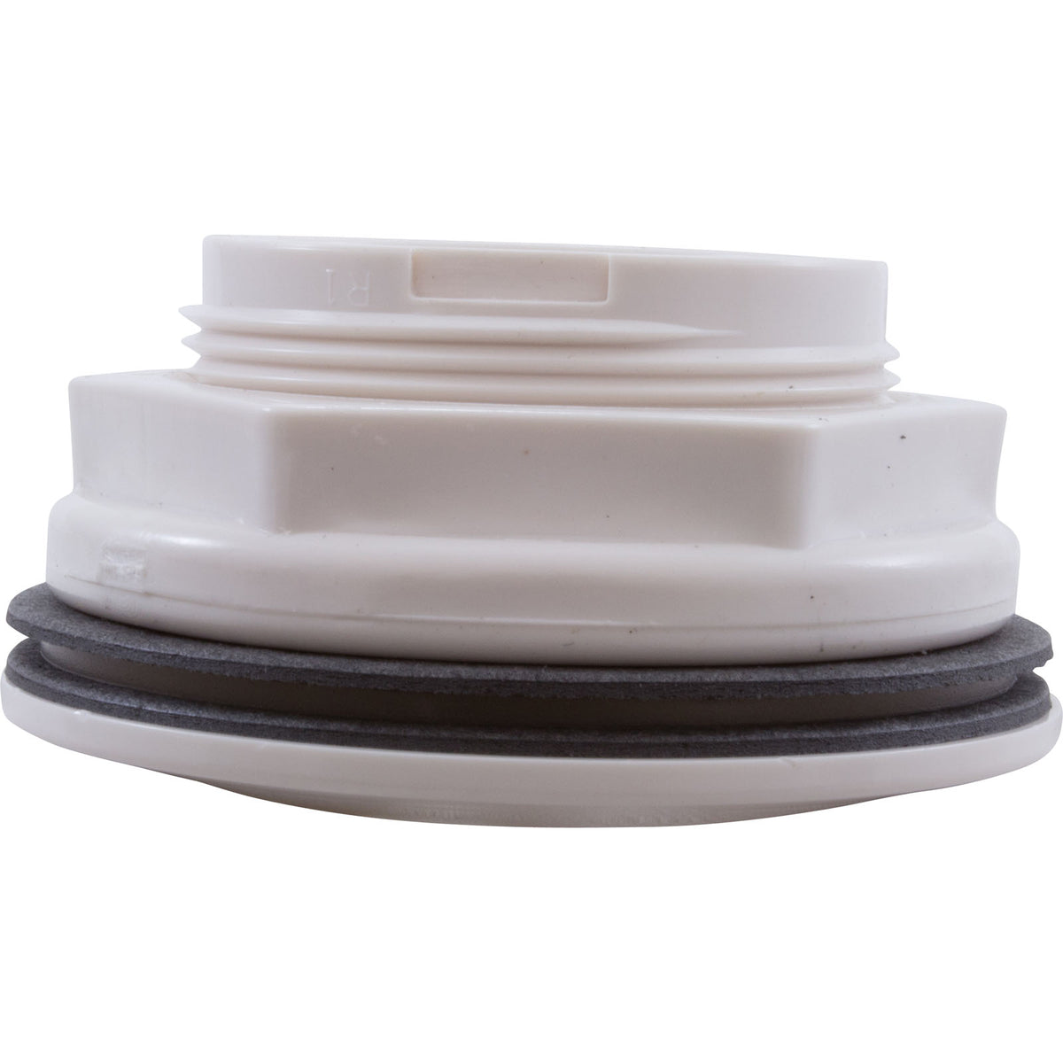 Wall Fitting, WW, 2-3/8"hs, 1-1/2"fpt x 1-1/2"s, 3-1/2"fd, Wht : 400-9150B