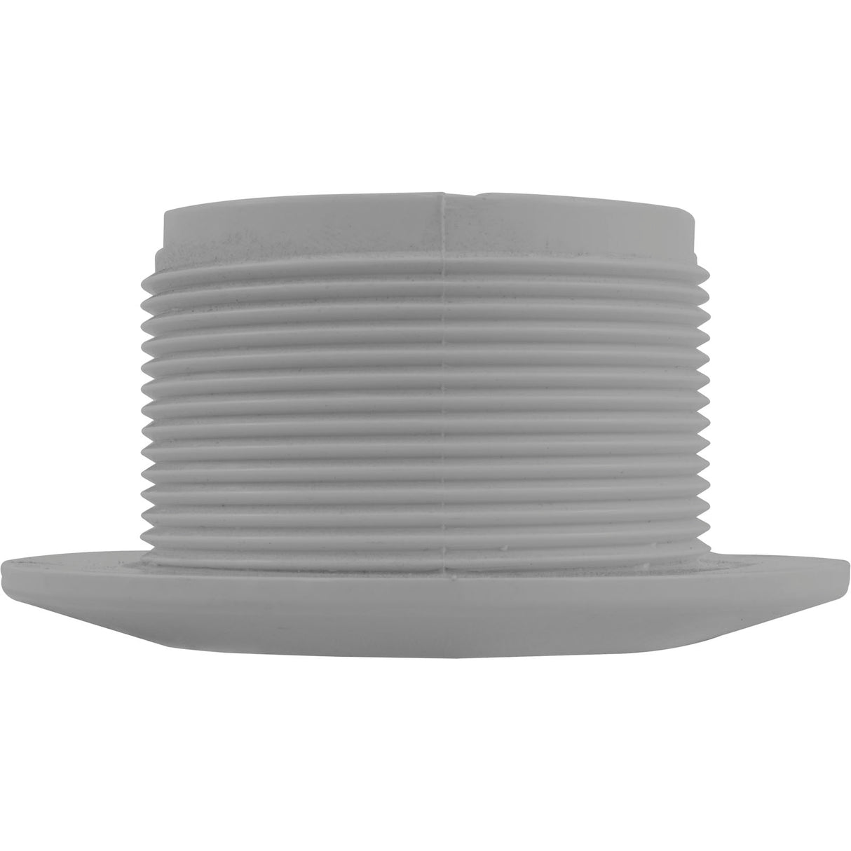 Return Wall Fitting Only, WW, 2-3/8"hs, 1-1/2"fpt Thru, Gray : 215-9177