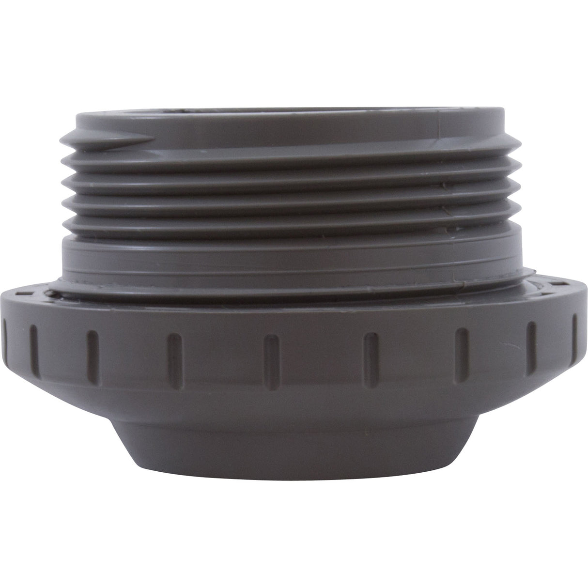 Eyeball Fitting, WW, 1-1/2"mpt, 2-3/8"fd, 1/2"Orifice, Gray : 400-1417CB