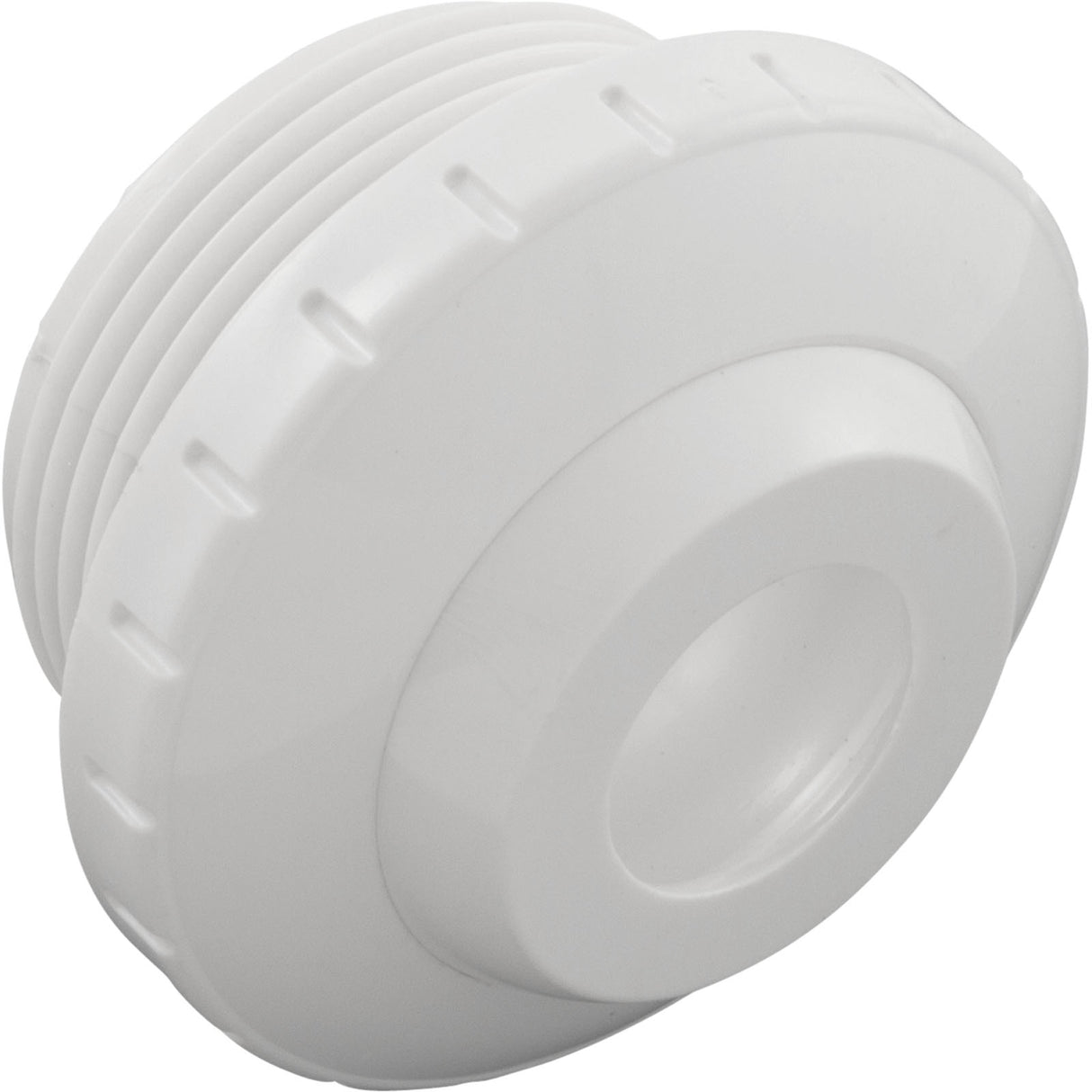 Eyeball Fitting, WW, 1-1/2"mpt, 2-3/8"fd, 3/4"Orifice, White : 400-1410DB