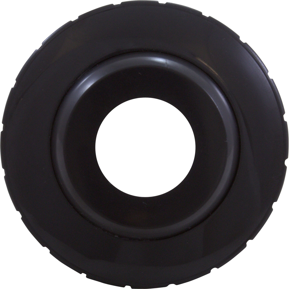 Eyeball Fitting, WW, 1-1/2"mpt, 2-3/8"fd, 3/4"Orifice, Black : 400-1411DB