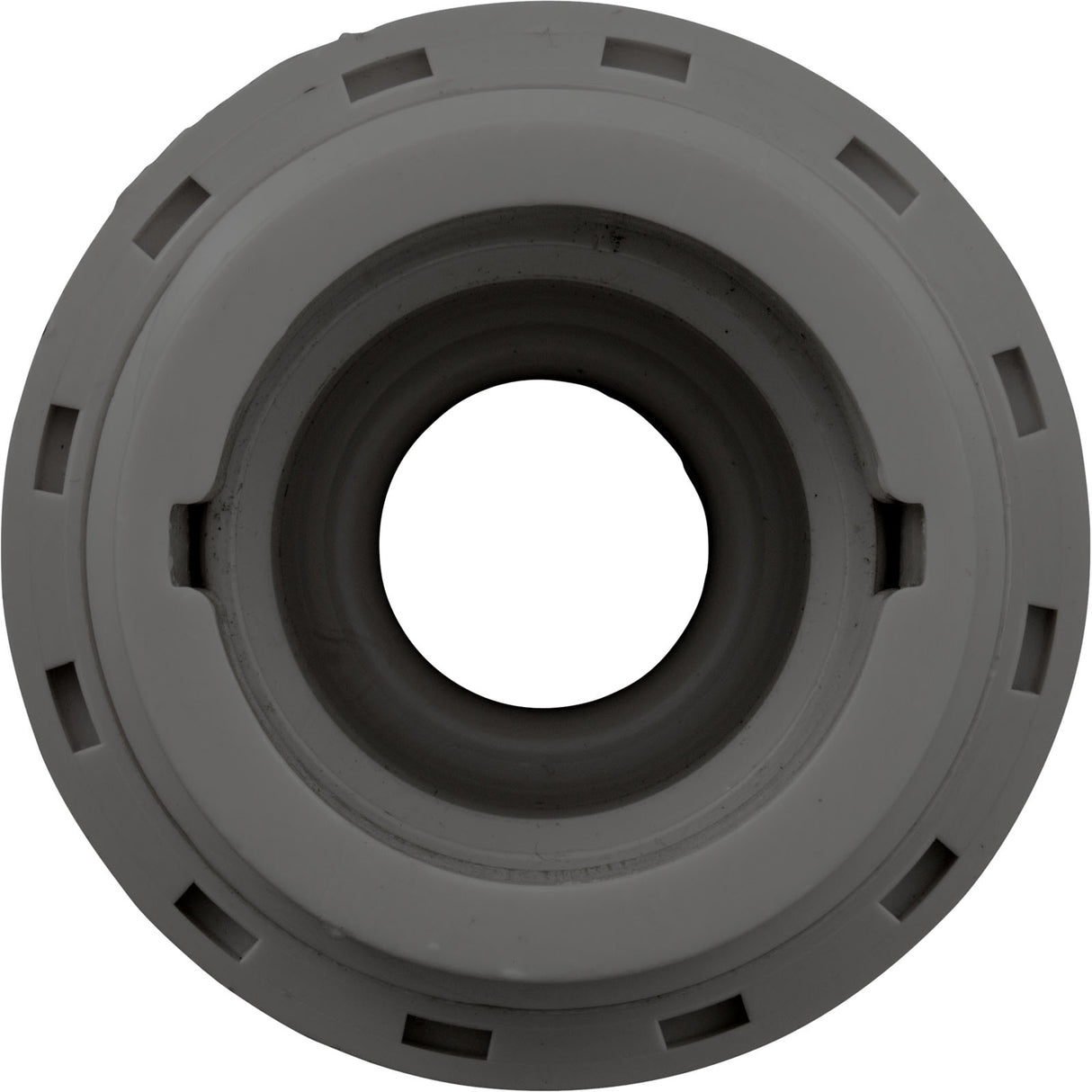 Eyeball Fitting, WW, 1-1/2"mpt, 2-3/8"fd, 3/4"Orifice, Gray : 400-1417DB