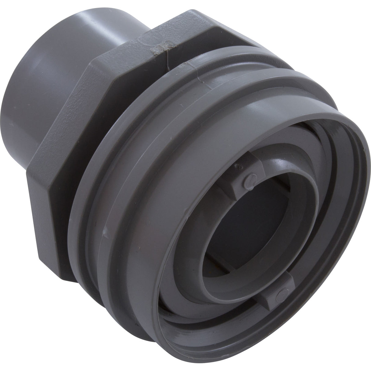 Eyeball Fitting, WW Flush Mount, 1-1/2"Insider, 2-1/4"fd, Gry : 400-9197