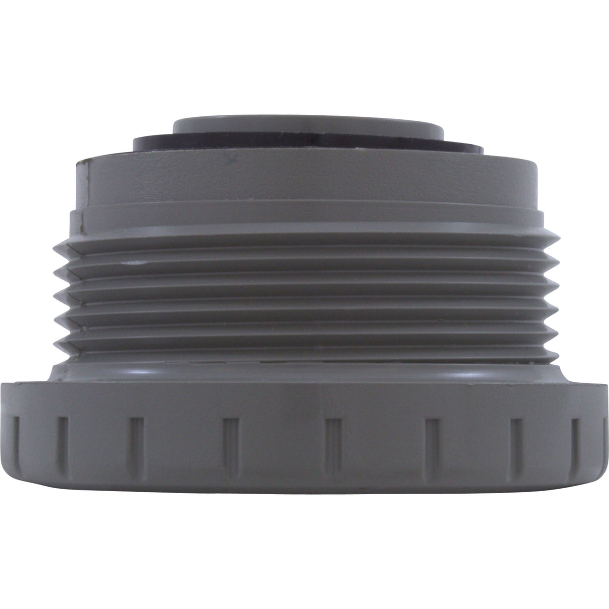 Eyeball Fitting, WW, 1-1/2"mpt, 2-1/4"fd, Plstr, Gry : 212-9177
