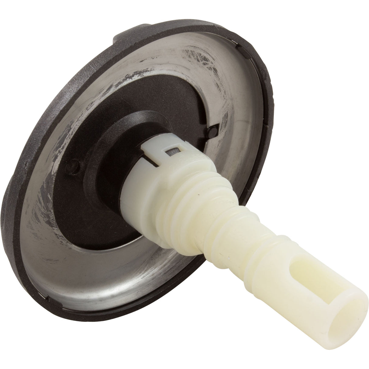 Jet Intl, WW Cluster Storm, Swirl, 3-5/16"fd, Dir, SS/Dk Gry, Thd : 229-0219S-DSG