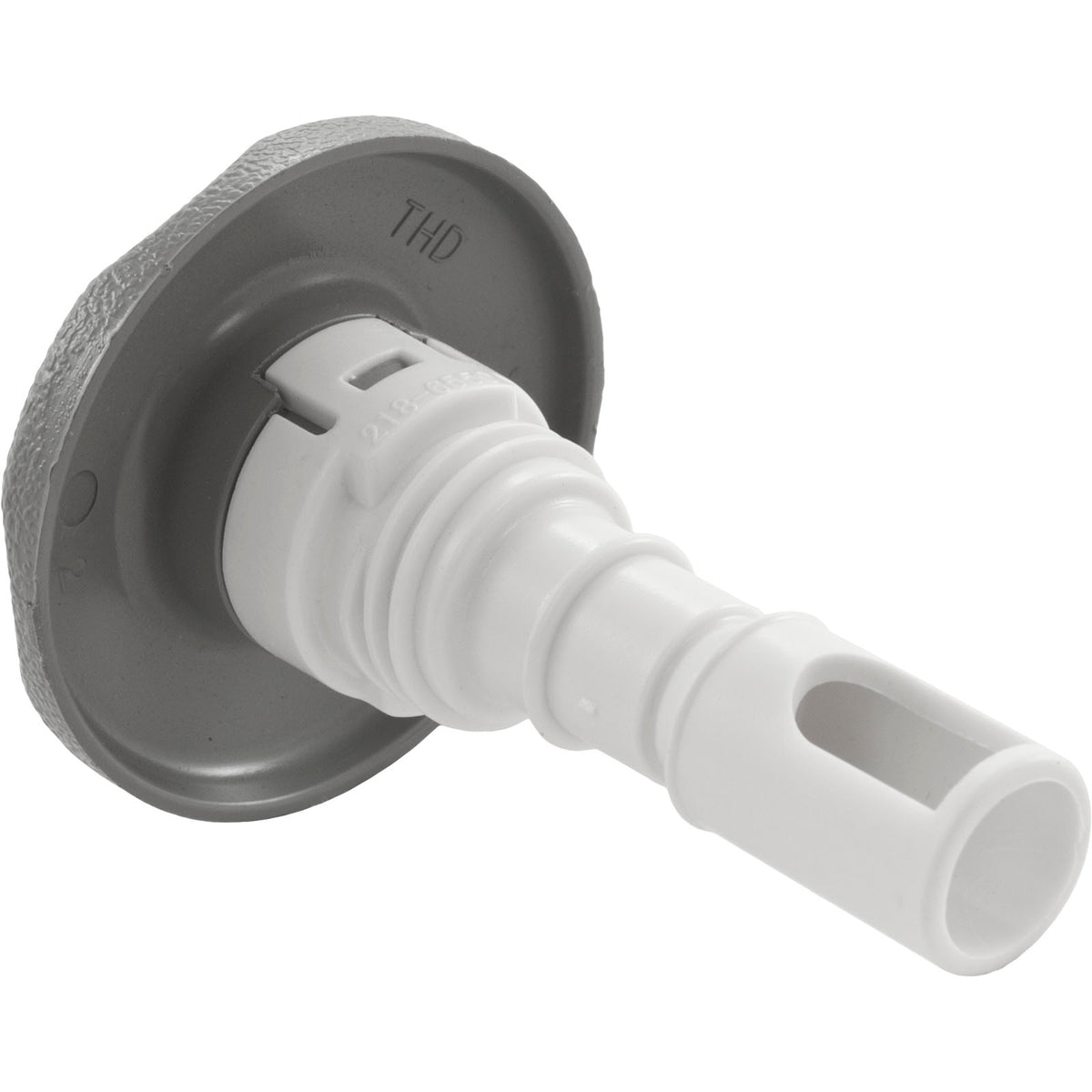 Jet Intl, WW Cluster Storm, 2"fd, 2 Roto, Txt Scal, Gry, Thd : 229-1597