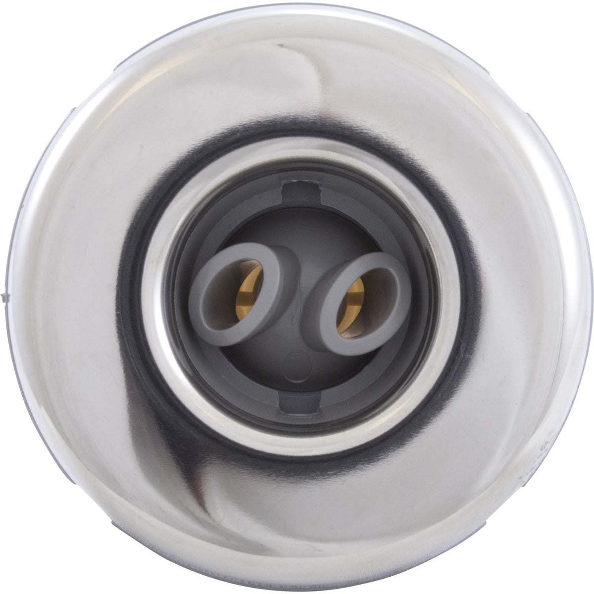Jet Intl, WW Mini Storm, 3"fd, Twin Roto, Smth, SS/Gry, Thd : 229-7957S