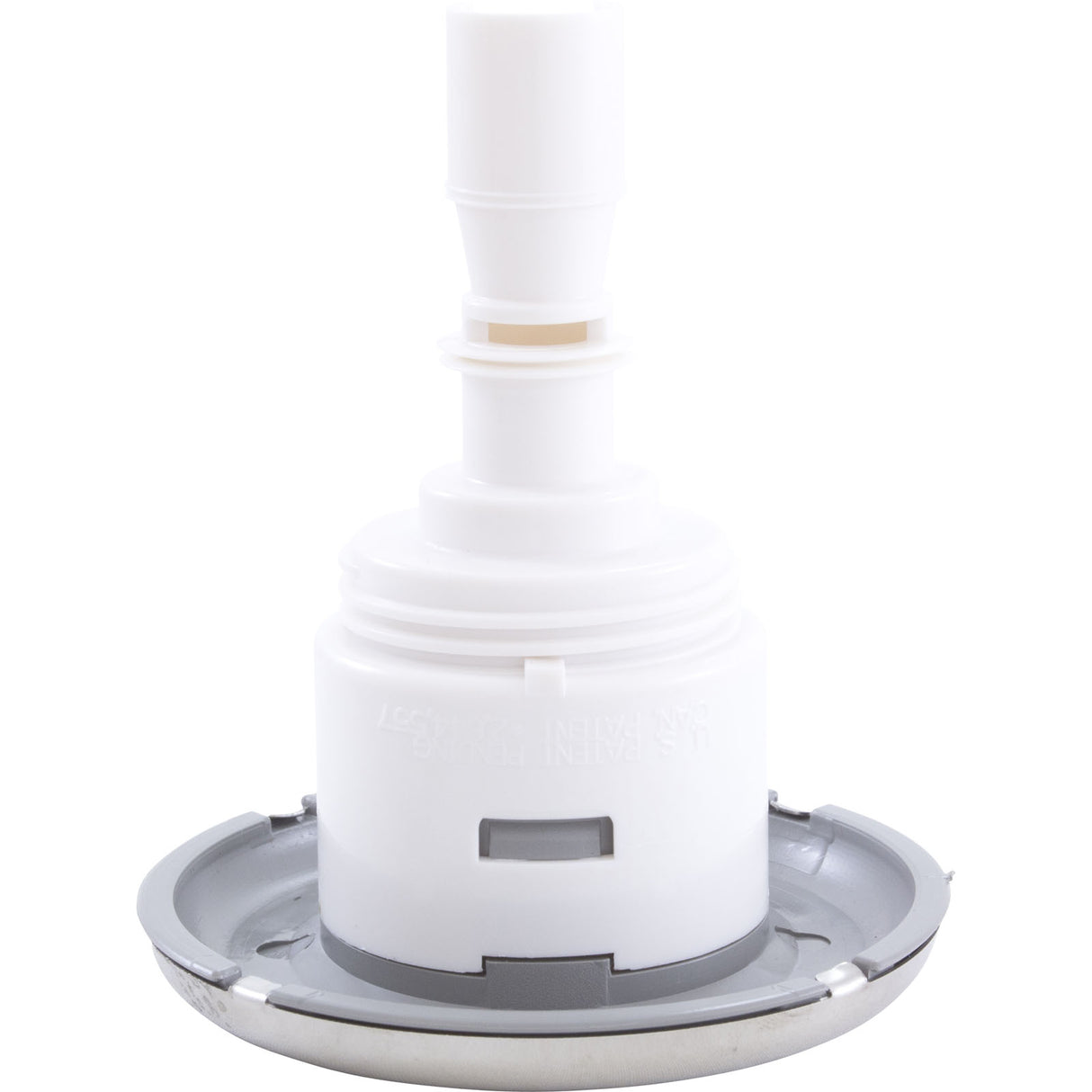 Jet Intl, WW Mini Storm, 3"fd, Twin Roto, Smth, SS/Gry, Thd : 229-7957S