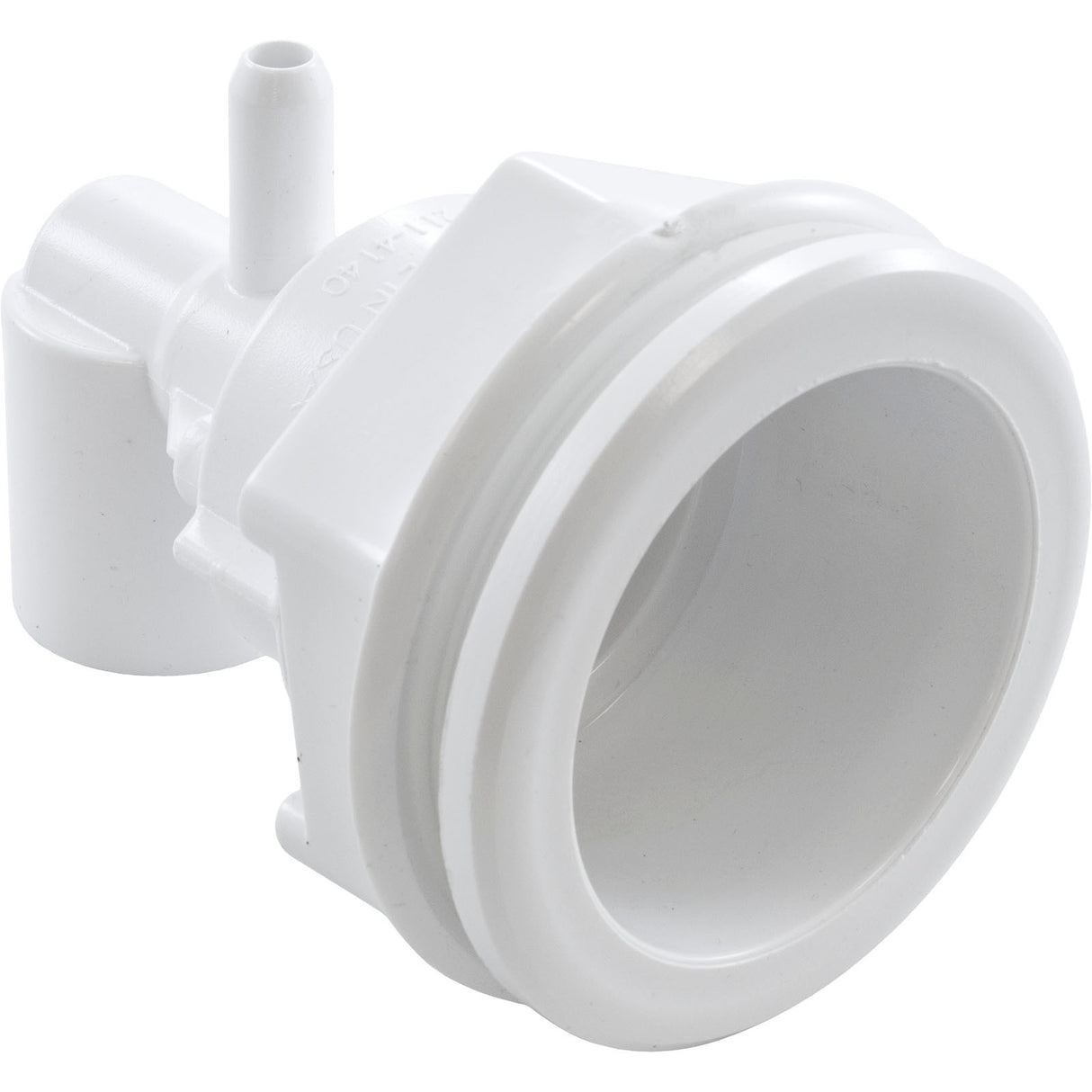 Jet Body, WW Poly Storm, a3/8"sb, w3/4"s, Thd, White : 228-0410