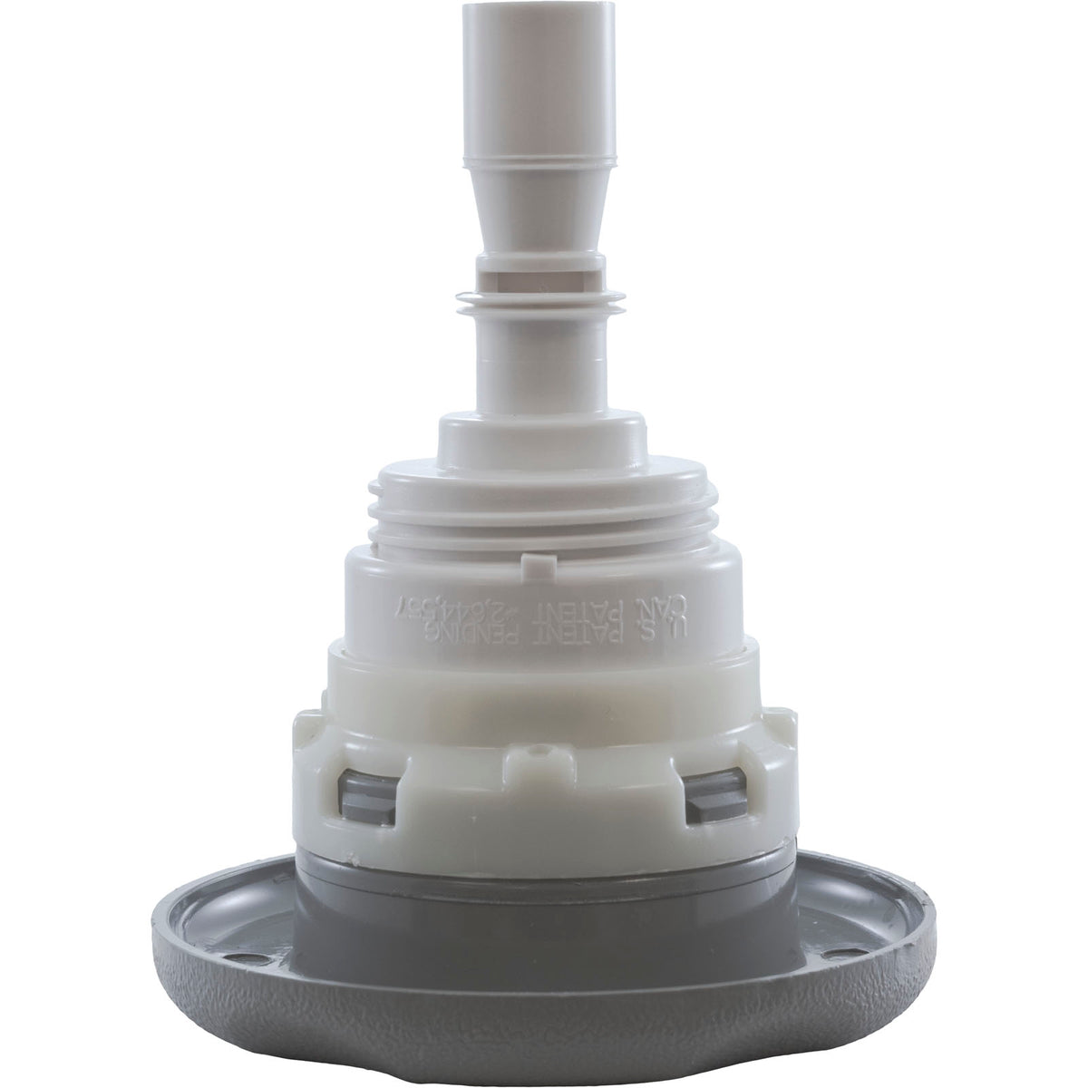 Jet Intl, WW Poly Storm Gun, 3-3/8"fd, Dir, Txt Scal, Gry, Thd : 229-8057