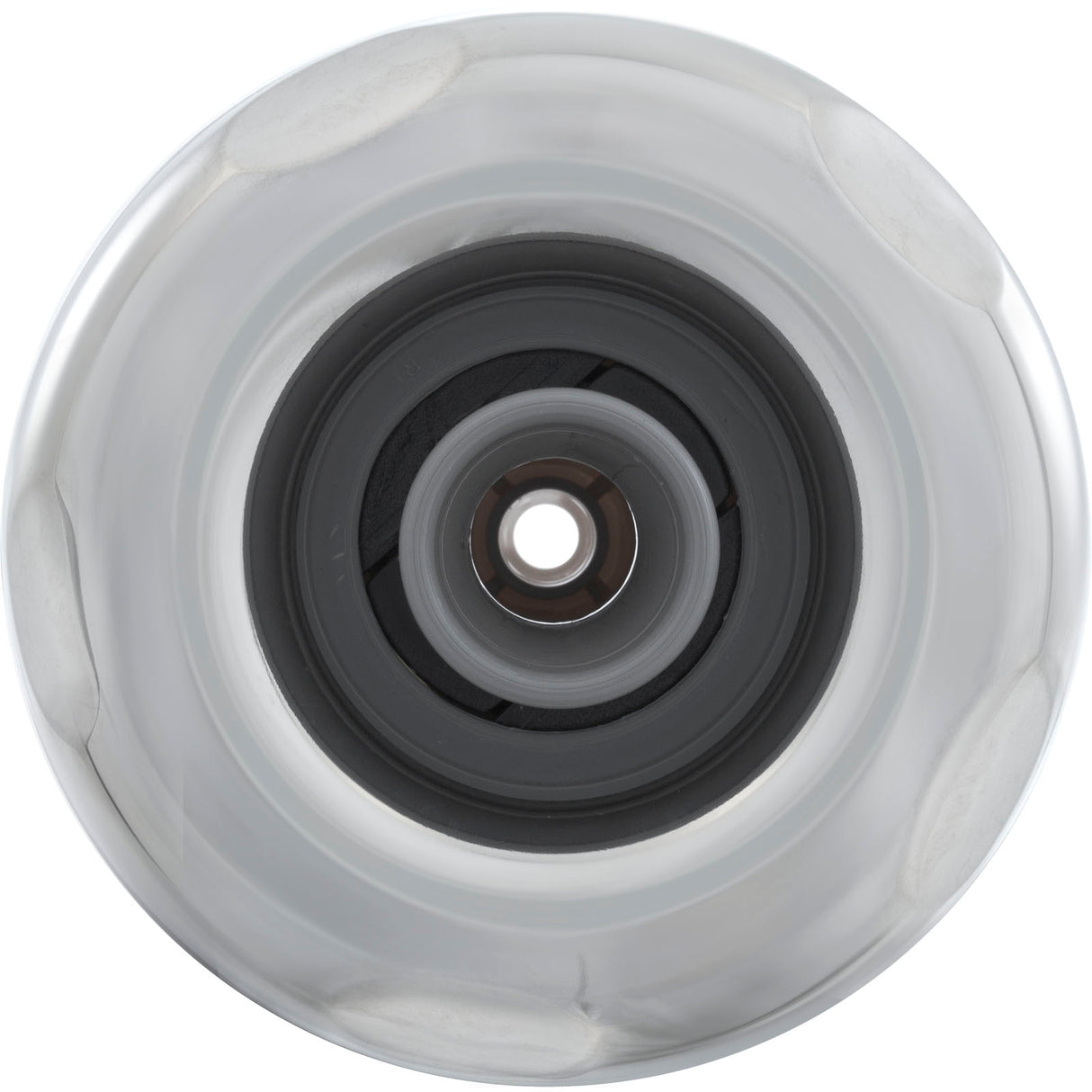 Jet Intl, WW Poly Storm, 4"fd, Dir, Scalloped, SS/Gry, Thd : 229-5517S