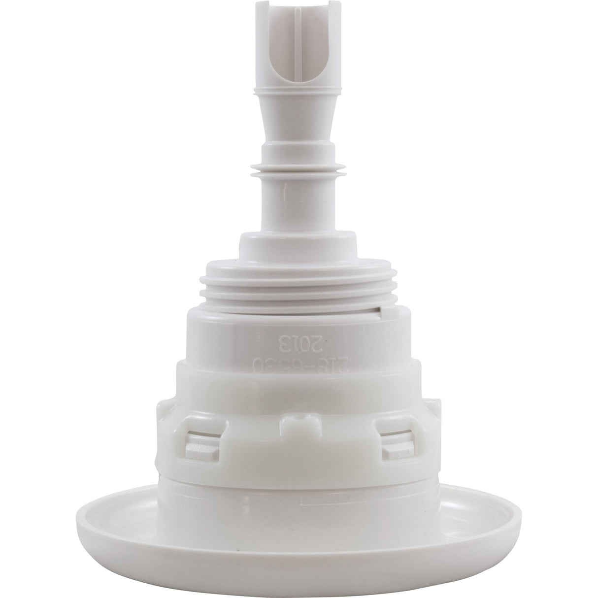 Jet Intl, WW Poly Storm Gun, 3-3/8"fd, Roto, Smth, White, Thd : 229-8000