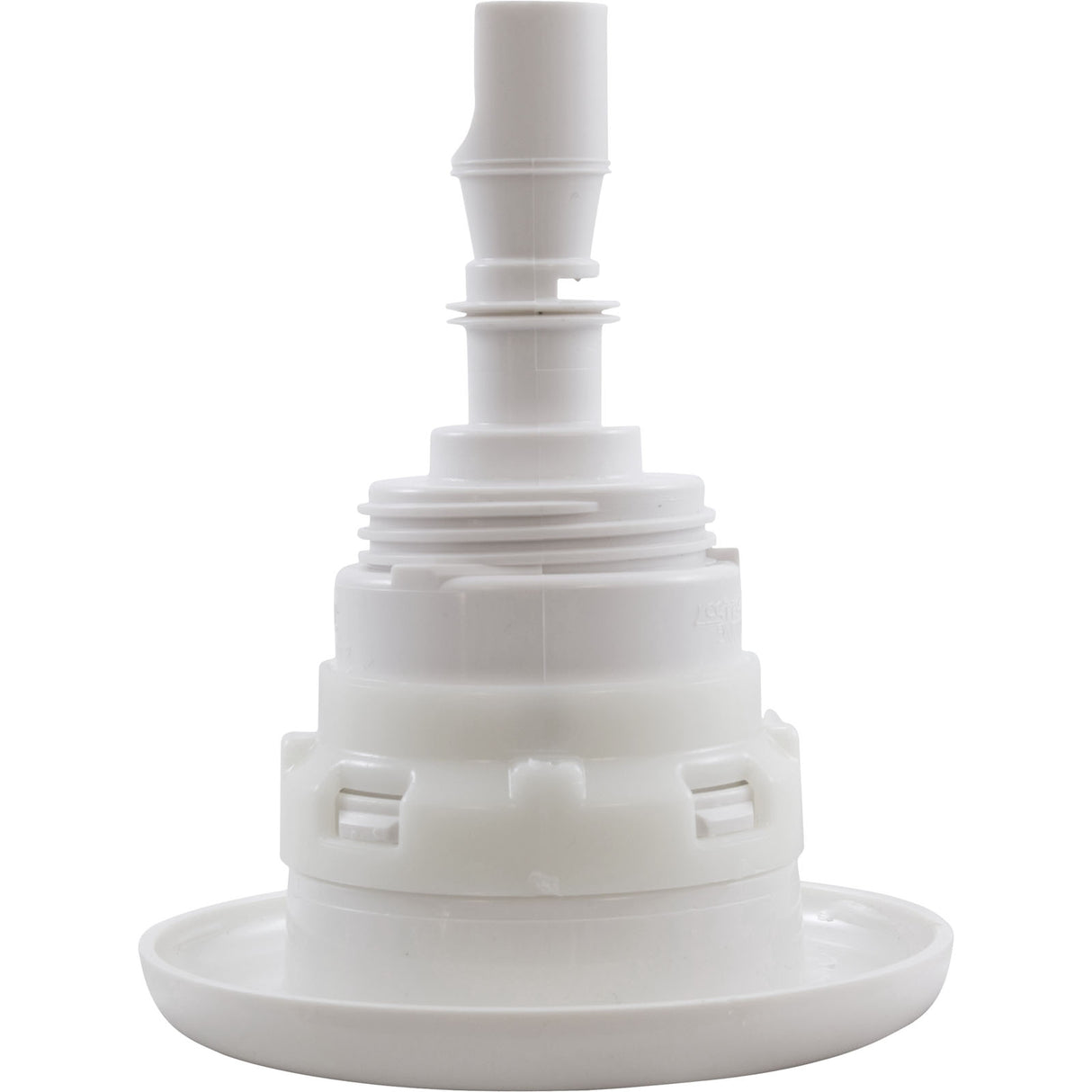 Jet Intl, WW Poly Storm Gun, 3-3/8"fd, Roto, Smth, White, Thd : 229-8000