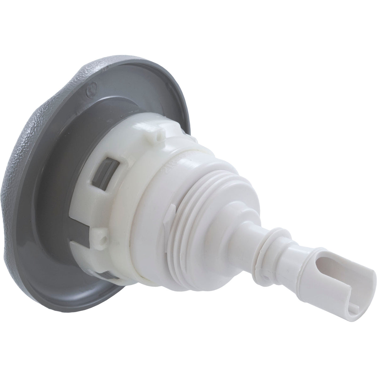 Jet Intl, WW Poly Storm Gun, 3-3/8"fd, Roto, Txt Scal, Gry, Thd : 229-8017