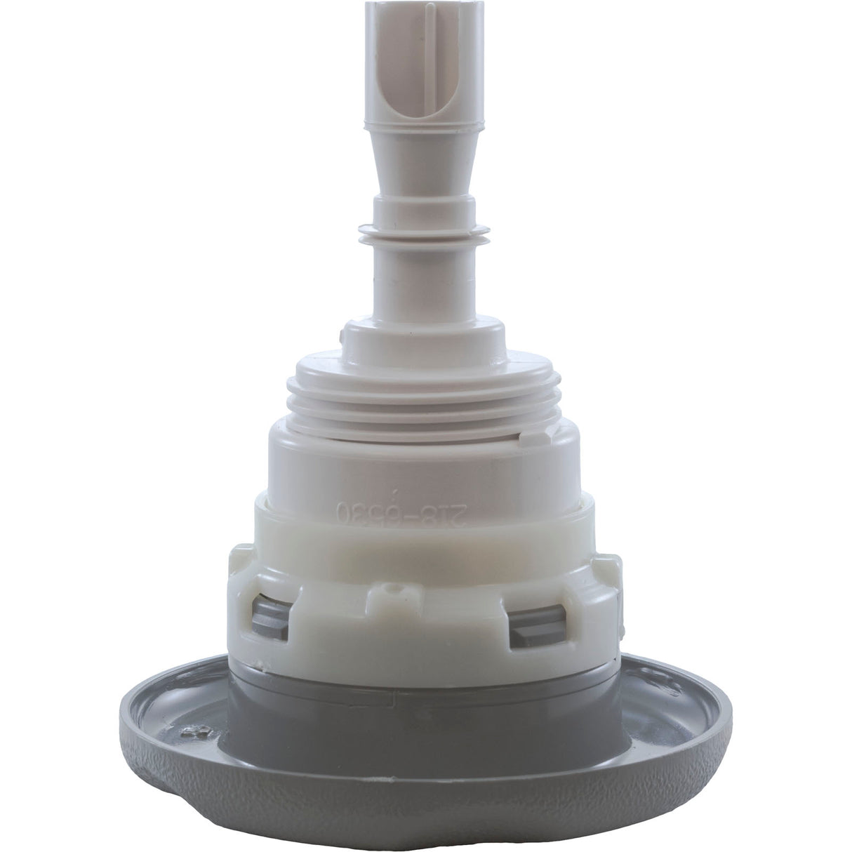 Jet Intl, WW Poly Storm Gun, 3-3/8"fd, Roto, Txt Scal, Gry, Thd : 229-8017