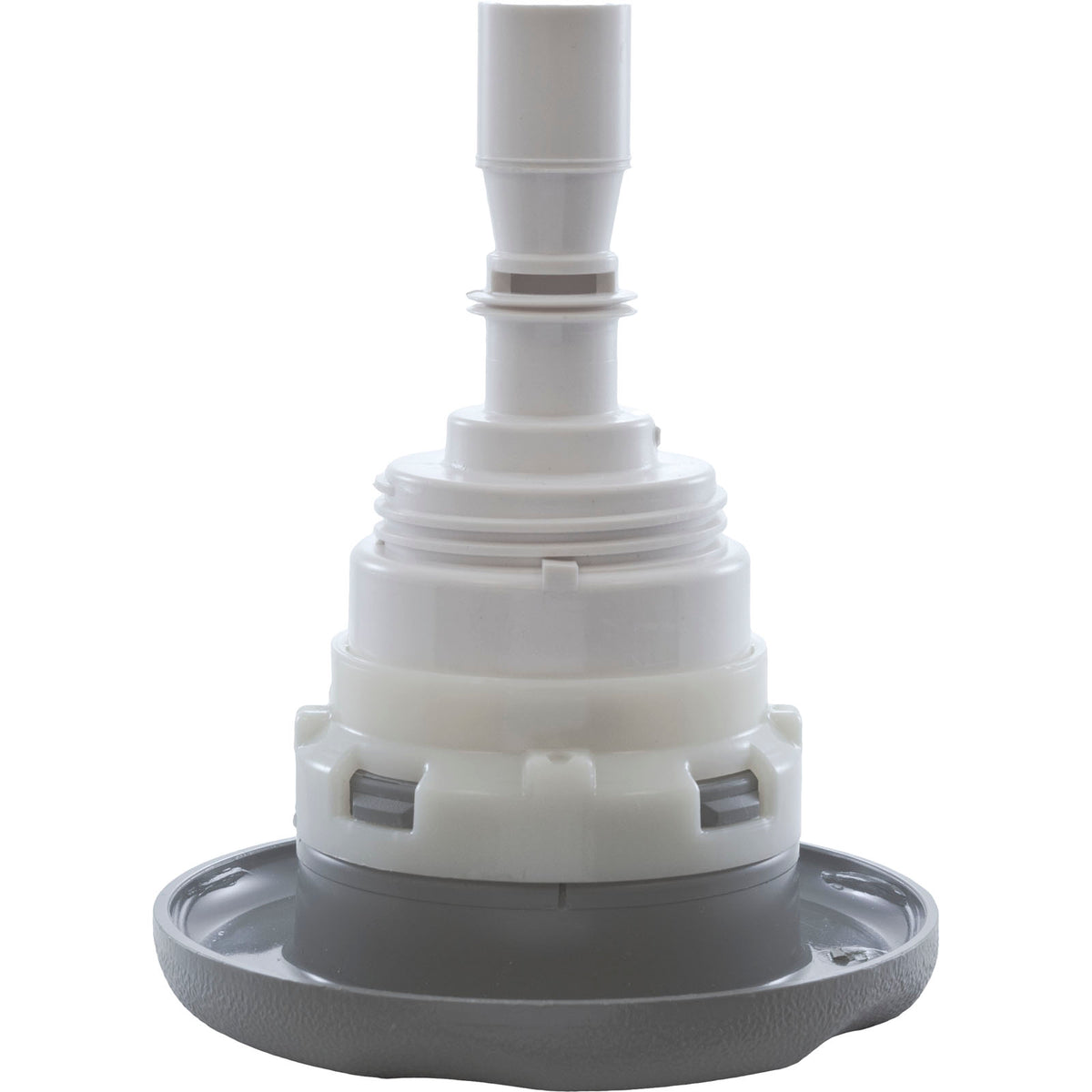 Jet Intl, WW Poly Storm Gun, 3-3/8"fd, Roto, Txt Scal, Gry, Thd : 229-8017