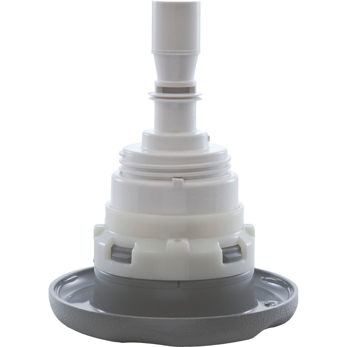 Jet Intl, WW Poly Storm Gun, 3-3/8"fd, Roto, Txt Scal, Gry, Thd : 229-8017