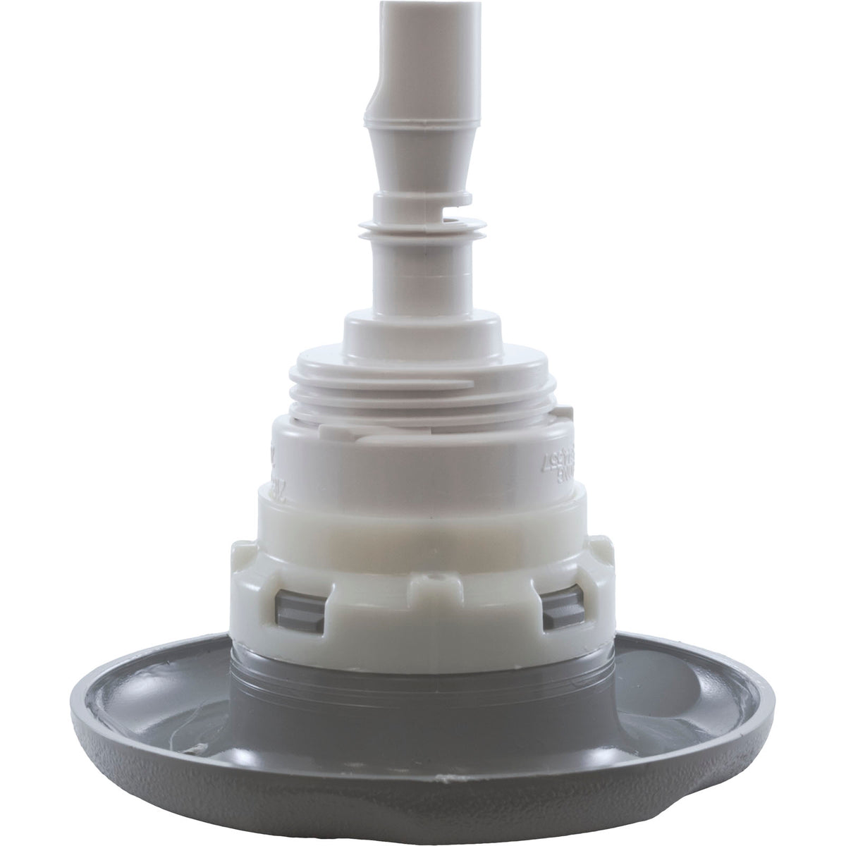 Jet Intl, WW Poly Storm, 4"fd, Roto, Textured Scal, Gry, Thd : 229-8147