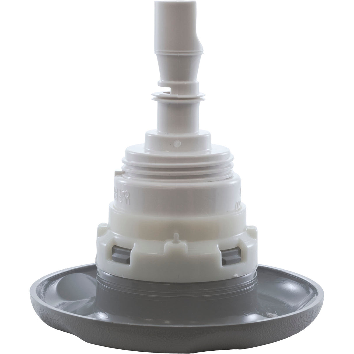 Jet Intl, WW Poly Storm, 4"fd, Roto, Textured Scal, Gry, Thd : 229-8147