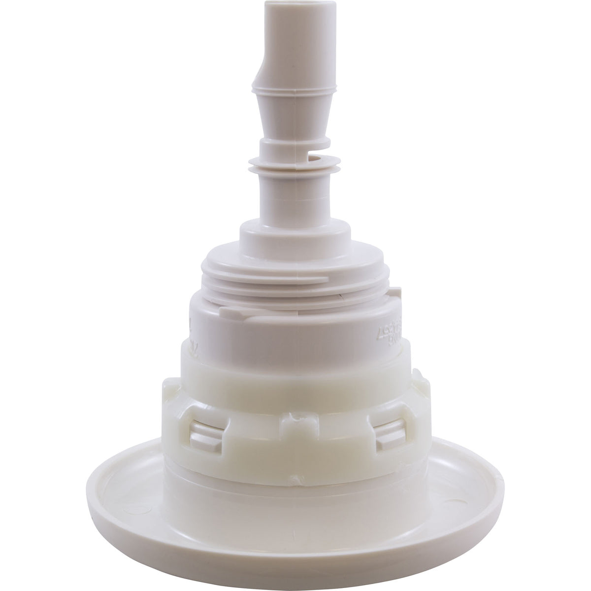 Jet Intl, WW Poly Storm Gun, 3-3/8"fd, Twin Roto, Smth, Wht, Thd : 229-8130