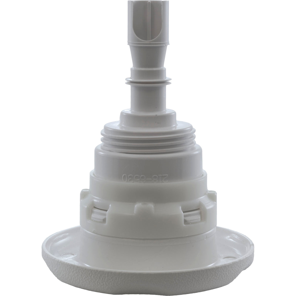 Jet Intl, WW PolyStrm Gun, 3-3/8"fd, TwinRoto, Txt Scal, Wht, Thd : 229-8120