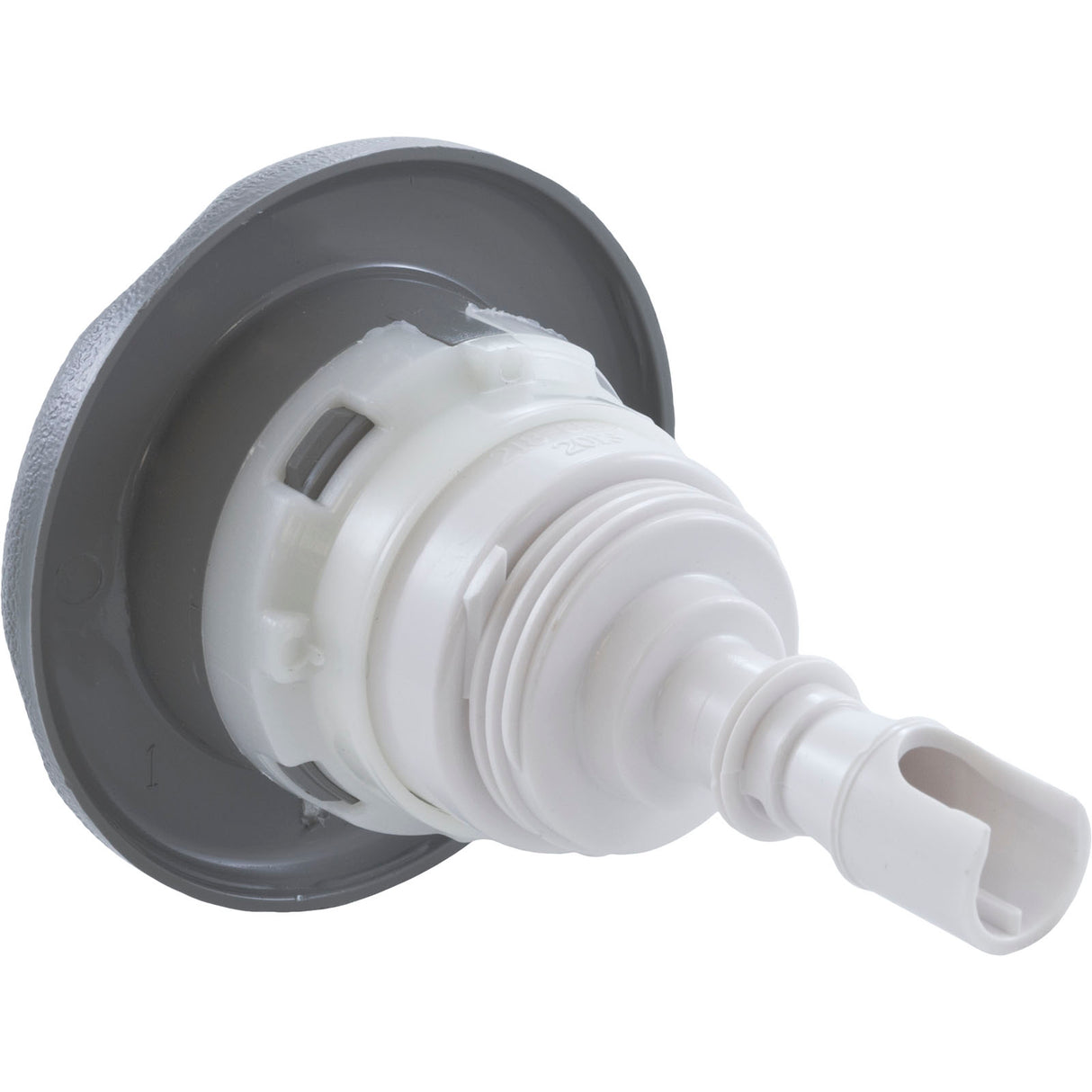 Jet Intl, WW Poly Strm Gun, 3-3/8"fd, TwinRoto, TxtScal, Gry, Thd : 229-8127