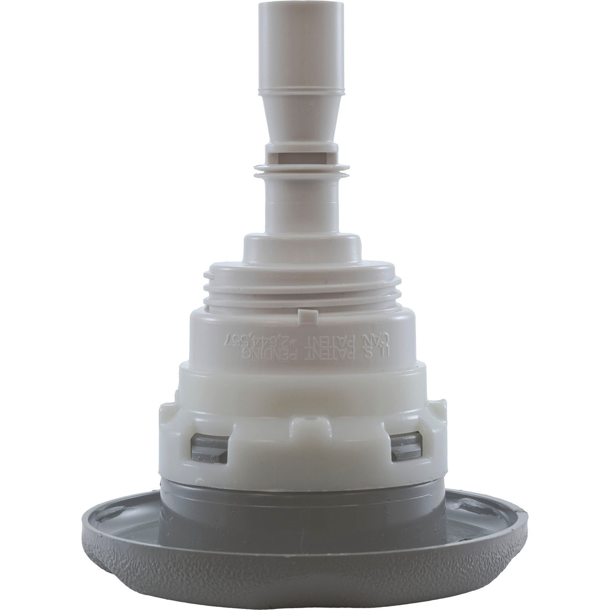 Jet Intl, WW Poly Strm Gun, 3-3/8"fd, TwinRoto, TxtScal, Gry, Thd : 229-8127