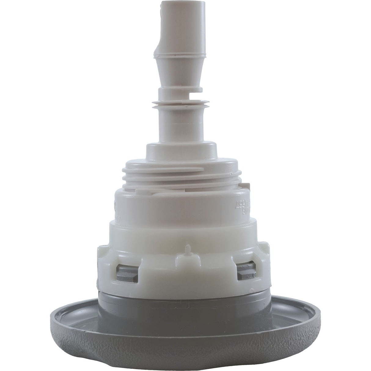 Jet Intl, WW Poly Strm Gun, 3-3/8"fd, TwinRoto, TxtScal, Gry, Thd : 229-8127