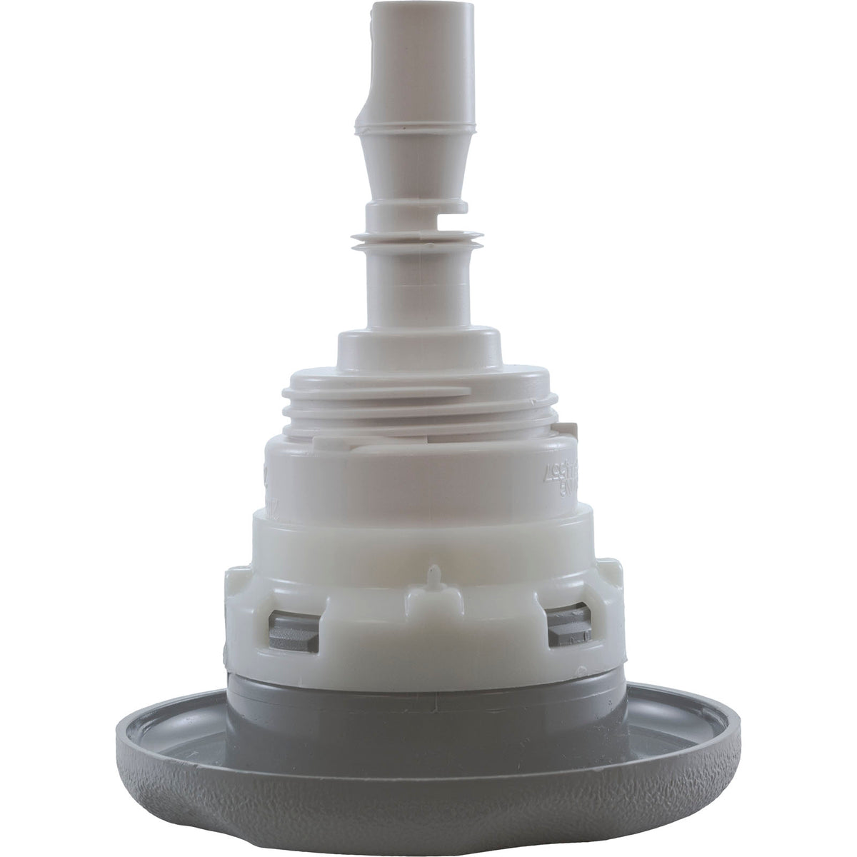 Jet Intl, WW Poly Strm Gun, 3-3/8"fd, TwinRoto, TxtScal, Gry, Thd : 229-8127
