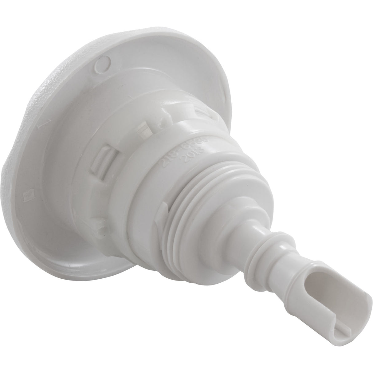 Jet Intl, WW Poly Storm Gun, 3-3/8"fd, Mass, Txt Scal, Wht, Thd : 229-8030