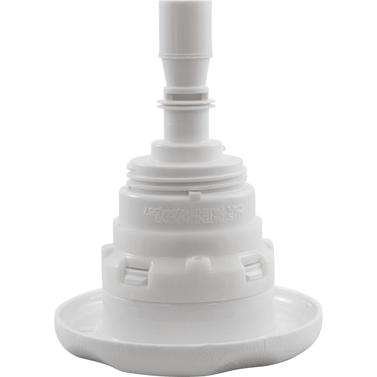 Jet Intl, WW Poly Storm Gun, 3-3/8"fd, Mass, Txt Scal, Wht, Thd : 229-8030