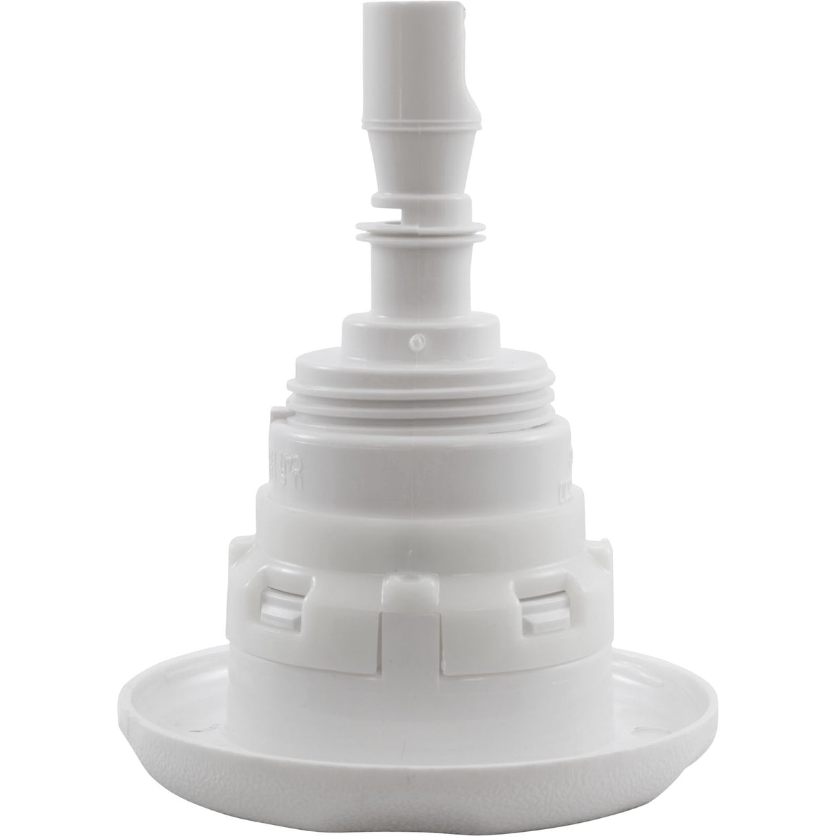Jet Intl, WW Poly Storm Gun, 3-3/8"fd, Mass, Txt Scal, Wht, Thd : 229-8030
